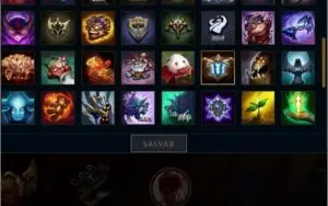 Conta LoL - Gold V - 127/141 champs habilitados - 40 skins