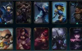 Conta LoL - Gold V - 127/141 champs habilitados - 40 skins