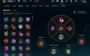 Conta bronze 2 com 125 Champs e 99 Skins (Mais de 500 jogos)