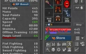 KNIGHT LEVEL 312 PACERA COM OUTROS CHARES NA CONTA