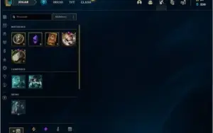 Conta League of Legends nv47 20 skins