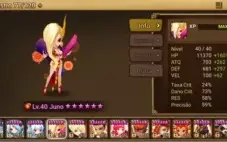 Summoners Wars Euro Lv max