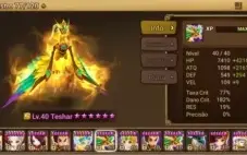 Summoners Wars Euro Lv max