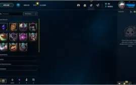 Conta League of Legends com 1254 SKINS, TODOS champs, 12k