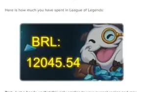 Conta League of Legends com 1254 SKINS, TODOS champs, 12k