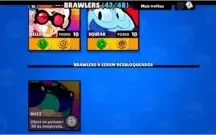 Conta Brawl Stars Totalmente Full + Todos os Passes