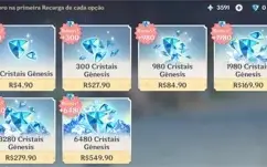 Conta Genshin NA AR60 F2P