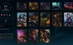 CONTA LOL - LVL 123 - 104 Champions - 32 Skins - FULL ACESSO