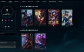 Conta lvl 38 , 9 skin , 32 campeão