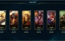 Conta lvl 38 , 9 skin , 32 campeão