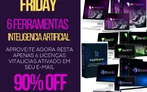 6 Ferramentas De Inteligência Artificial pelo preço de 1