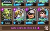 Clash Royale nivel 10 arena lendaria