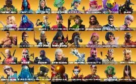 Contas Fortnite Antigas {Og} S3, S2, 50+ Skins