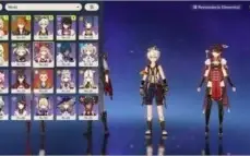 Yoimiya + Childe + túmulo do lobo