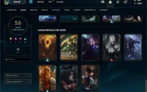 conta lol + valorant (upadas)