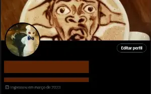 Página no Twitter - Engajamento Alto