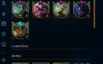 Conta League of Legends Full Acesso - 71 Champs e 20 Skins