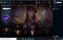 Conta ouro 2 mmr de plat 13 Skins