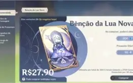 genshin AR51 Diluc+Keqing+Mona+Albedo+benção