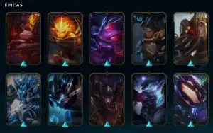 Conta League of Legends 66 Skins Full Acesso