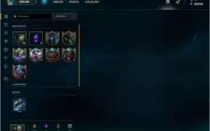 Cont LoL - D5 - 141 Skins - All camp - Ez PulseFire