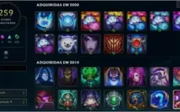 CONTA DE LOL COM 303 SKINS, DE 3200 REAIS POR ESSA PECHINCHA