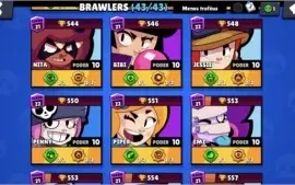 CONTA SEMI FULL BRAWL STARS