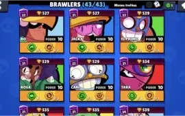 CONTA SEMI FULL BRAWL STARS