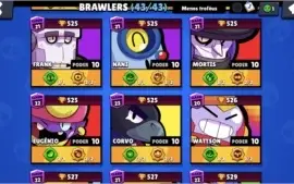 CONTA SEMI FULL BRAWL STARS