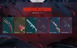 CONTA VALORANT DIAMANTE 3 COM SKINS