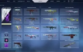 CONTA VALORANT DIAMANTE 3 COM SKINS