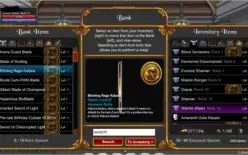 Conta lvl 50 com classes raras de AQW Adventure quest world