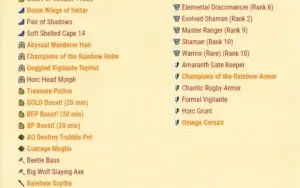 Conta lvl 50 com classes raras de AQW Adventure quest world