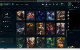 Vendo Conta de LOL,Skin Senna True Damage Prestigo