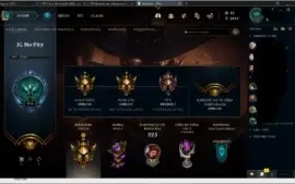 Vendo Conta de LOL,Skin Senna True Damage Prestigo