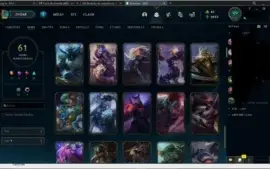 Vendo Conta de LOL,Skin Senna True Damage Prestigo