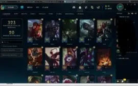 Vendo Conta de LOL,Skin Senna True Damage Prestigo