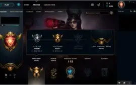 conta gold 1, 37champs ,9 skins