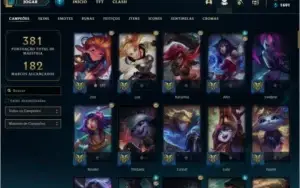 Conta LOL| 70 Skins|Gold 3| 97 Campeões