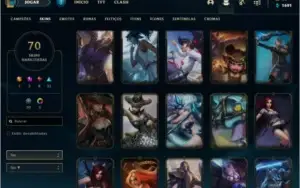 Conta LOL| 70 Skins|Gold 3| 97 Campeões