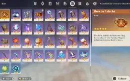 AR 60 SCARAMOUCHE, KEQING SKIN, SHOGUN + BIS, YAE + BIS e MA