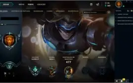 CONTA LEVEL 108 - PLATINA - TODOS CAMPEÕES - 82 SKINS