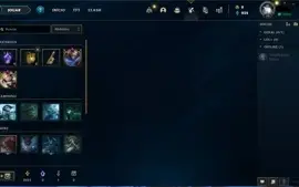 Conta LoL Unranked ( Season passada era Platina 1 ) 