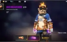 Conta free fire muito rara com primeiro passe de elite