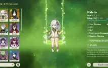 Nahida+ tighnari+ alhaitam + báculo de homa.
