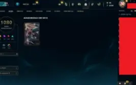 Conta Lol 2011 Com skins Raras e 1080 Skins