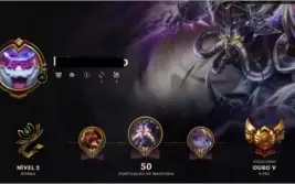 Conta do LoL ouro V