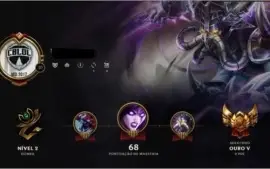 Conta do LoL ouro V