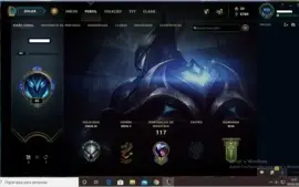 CONTA PRATA 3 8 SKINS 38 CAMPEOES.