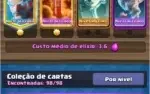 Vendo conta de Clash Royale FULL